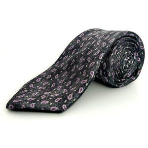 SILK Tie | Paisley Designer Tie from Joseph Abboud | Casual Style Accessories